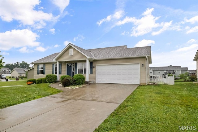 2231 Central Park Dr, Troy, MO 63379 - ranch-style home featuring an attached garage and driveway