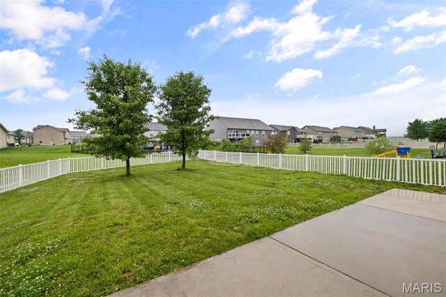 2231 Central Park Dr, Troy, MO 63379 - view of yard with a residential view and a patio