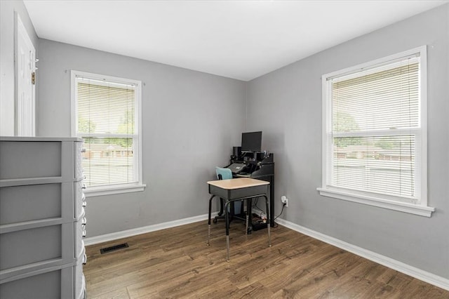 9513 Sequoia Ct, Affton, MO 63123 - office space with wood finished floors and baseboards