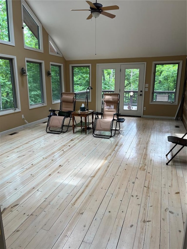 16453 Scenic Ridge Rd, Marthasville, MO 63357 - sunroom with vaulted ceiling