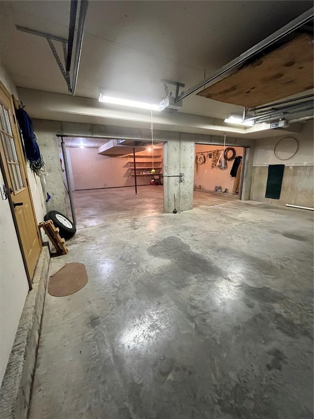 16453 Scenic Ridge Rd, Marthasville, MO 63357 - garage with a garage door opener