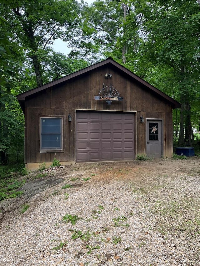 16453 Scenic Ridge Rd, Marthasville, MO 63357 - view of detached garage