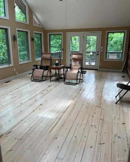 16453 Scenic Ridge Rd, Marthasville, MO 63357 - sunroom / solarium with lofted ceiling