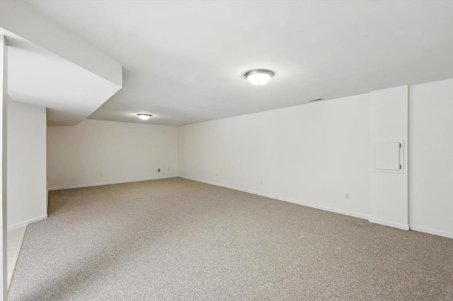 13105 Dartagnan Ct, Creve Coeur, MO 63141 - finished basement featuring light carpet and baseboards
