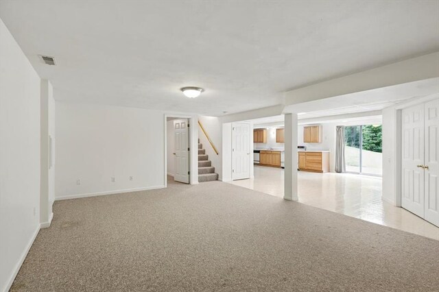 13105 Dartagnan Ct, Creve Coeur, MO 63141 - empty room with stairs and baseboards