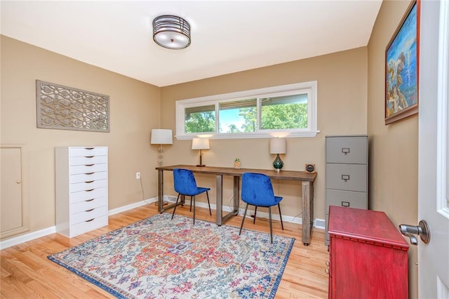 23 Vouga Ln, Frontenac, MO 63131 - office with wood finished floors and baseboards
