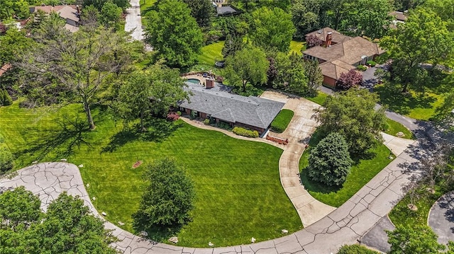 23 Vouga Ln, Frontenac, MO 63131 - drone / aerial view