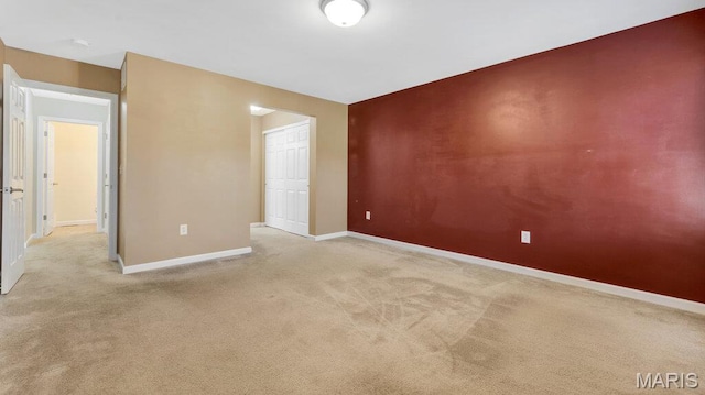 1101 Gulfstream Way, Mascoutah, IL 62258 - empty room featuring light carpet and baseboards