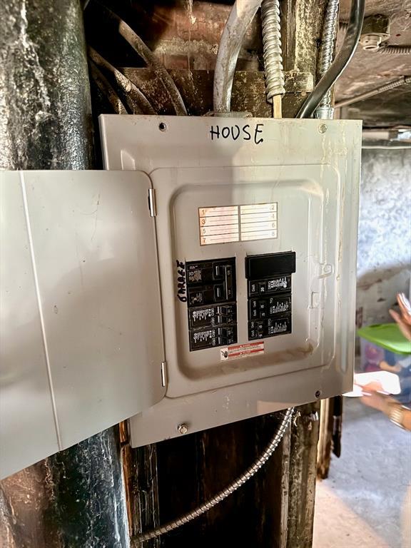 4000 Detonty St, Saint Louis, MO 63110 - utility room with electric panel