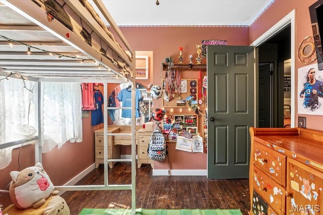 2851 Quenley St, Saint Charles, MO 63301 - bedroom with wood finished floors and baseboards