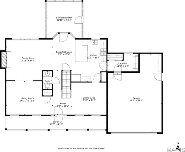2711 Cascade Lake Dr, Shiloh, IL 62221 - property floor plan