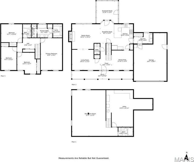 2711 Cascade Lake Dr, Shiloh, IL 62221 - property floor plan