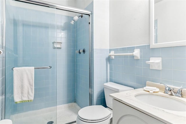 330 Mont Divier Dr, Bonne Terre, MO 63628 - bathroom featuring toilet, a shower stall, and vanity