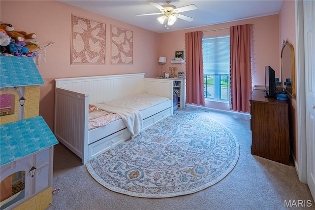 781 N W Ln, Jackson, MO 63755 - carpeted bedroom featuring ceiling fan