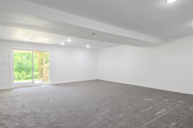 405 Julie Ln, Holts Summit, MO 65043 - unfurnished room with carpet, recessed lighting, and baseboards
