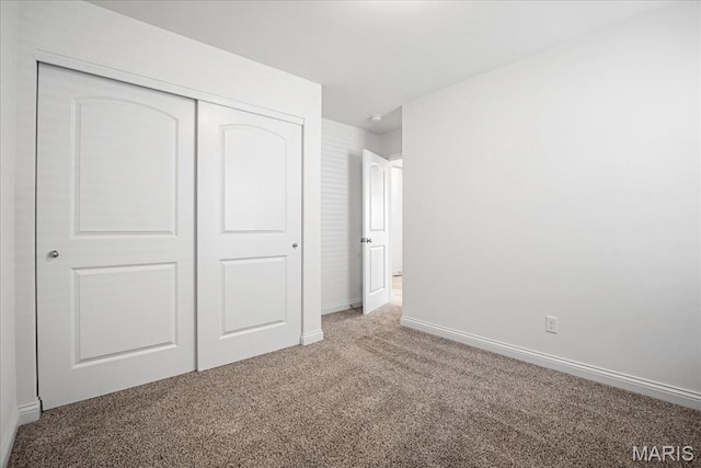 346 Fairhaven Ct, Wright City, MO 63390 - unfurnished bedroom with carpet flooring and a closet