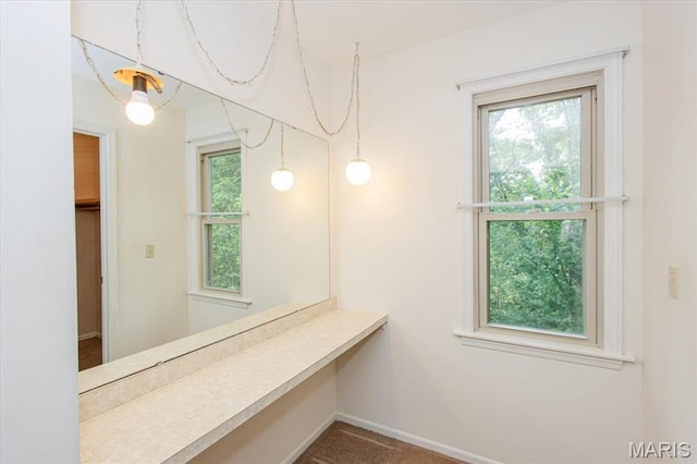 1461 Oak Bluff Ln, Kirkwood, MO 63122 - bathroom featuring baseboards