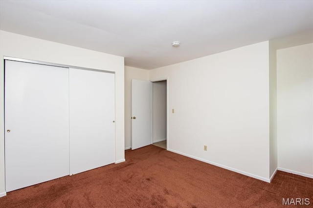 1461 Oak Bluff Ln, Kirkwood, MO 63122 - unfurnished bedroom with carpet and a closet
