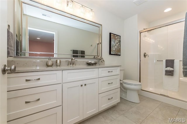 111 N Mosley Rd, Saint Louis, MO 63141 - full bathroom with a shower stall and vanity