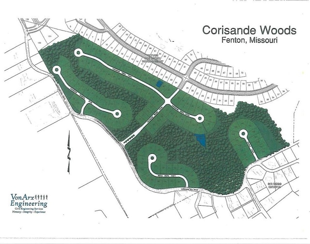 615 Corisande Hill Rd, Fenton, MO 63026 - map / location