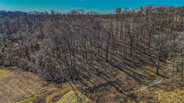 615 Corisande Hill Rd, Fenton, MO 63026 - drone / aerial view of a heavily wooded area