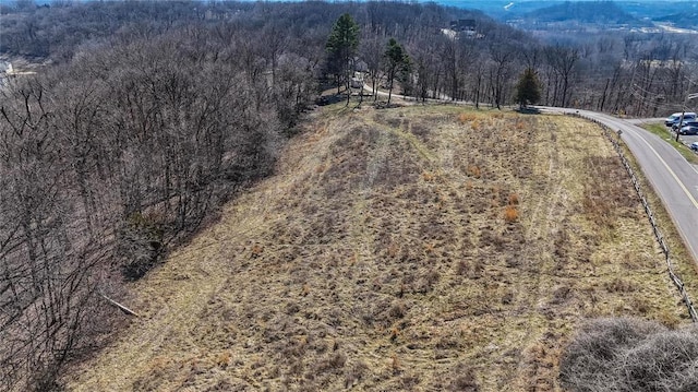 615 Corisande Hill Rd, Fenton, MO 63026 - drone / aerial view of a heavily wooded area