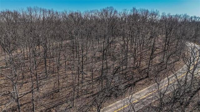 615 Corisande Hill Rd, Fenton, MO 63026 - bird's eye view of a heavily wooded area