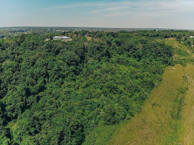 615 Corisande Hill Rd, Fenton, MO 63026 - aerial overview of property's location featuring a heavily wooded area