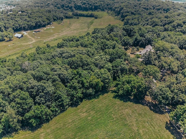 615 Corisande Hill Rd, Fenton, MO 63026 - aerial overview of property's location with a forest