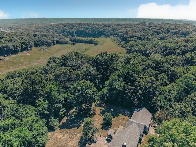615 Corisande Hill Rd, Fenton, MO 63026 - aerial view of property's location with a heavily wooded area
