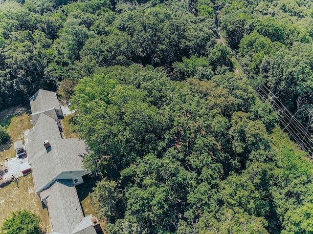 615 Corisande Hill Rd, Fenton, MO 63026 - aerial view of a heavily wooded area