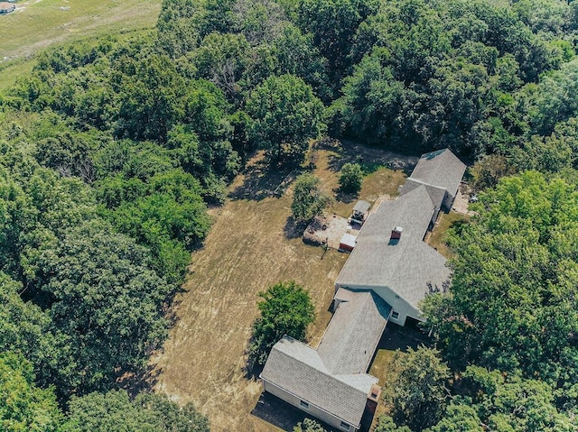 615 Corisande Hill Rd, Fenton, MO 63026 - aerial overview of property's location with a forest