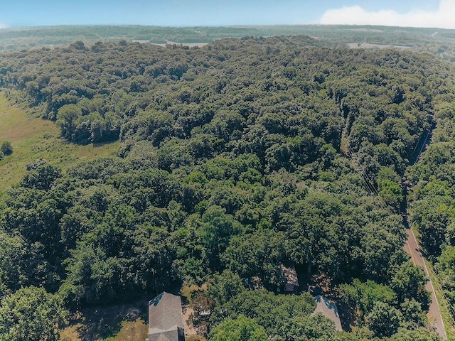 615 Corisande Hill Rd, Fenton, MO 63026 - aerial view of a forest