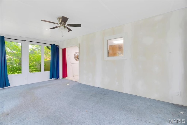 2631 Georgia Dr, Arnold, MO 63010 - spare room with carpet floors and ceiling fan