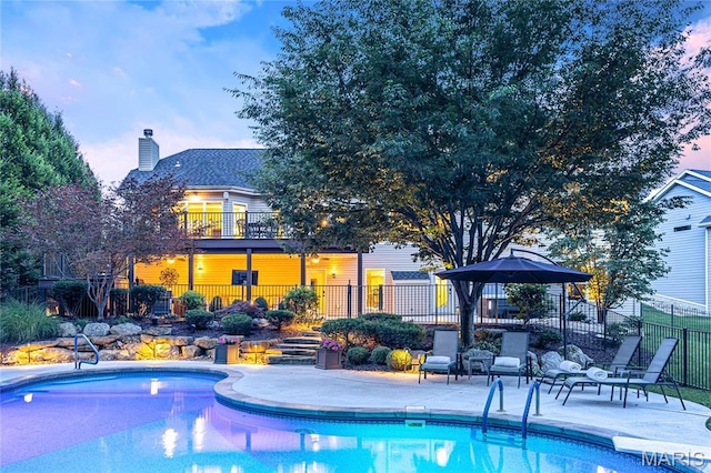 4388 Austin Pass Dr, Saint Charles, MO 63304 - view of pool featuring a patio area