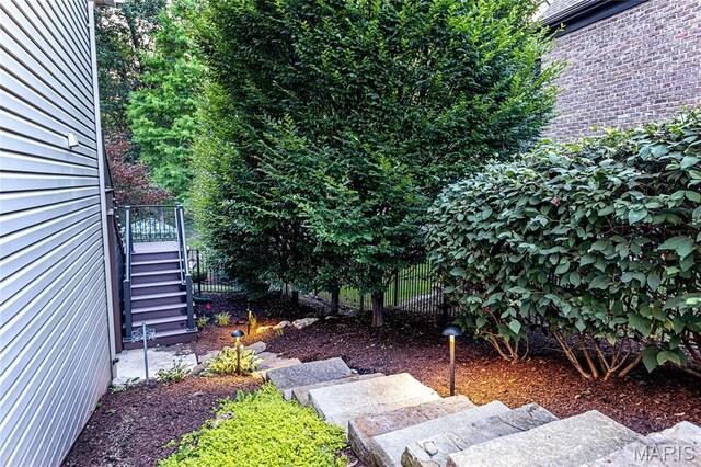 4388 Austin Pass Dr, Saint Charles, MO 63304 - view of yard with stairs