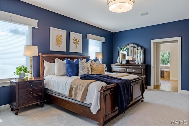 4388 Austin Pass Dr, Saint Charles, MO 63304 - bedroom with light carpet and baseboards