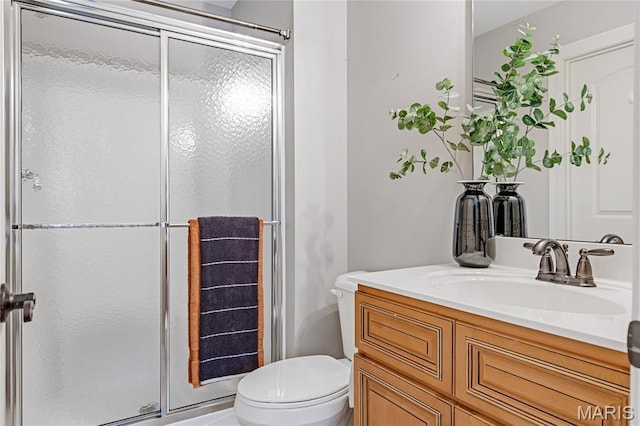 4388 Austin Pass Dr, Saint Charles, MO 63304 - bathroom with vanity and a stall shower