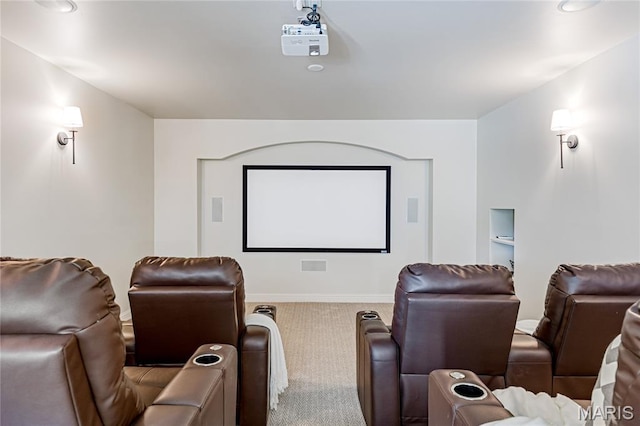 4388 Austin Pass Dr, Saint Charles, MO 63304 - carpeted home theater with baseboards