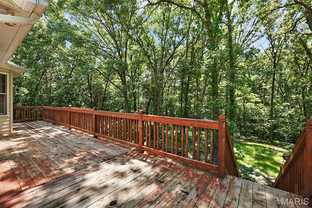 238 Skyway Dr, New Haven, MO 63068 - view of wooden deck