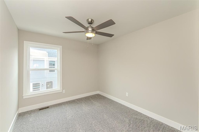 8919 E Gateway Hts Unit 94-804, Richmond Heights, MO 63144 - empty room featuring carpet and ceiling fan