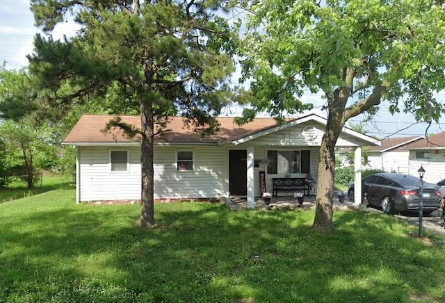 1713 Theodore Ln, Cahokia, IL 62206 - ranch-style home with a front yard