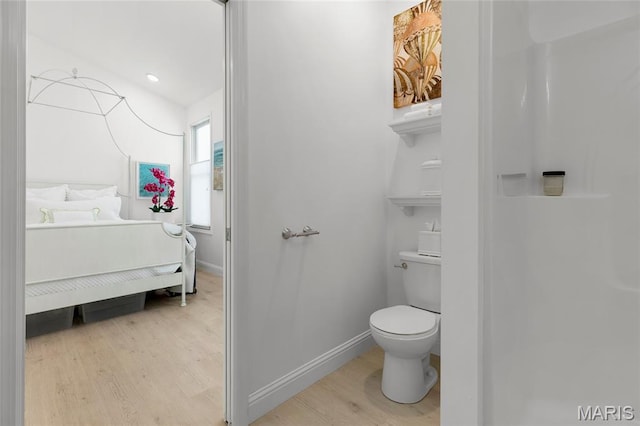 1021 Kilderkin Way, Saint Charles, MO 63301 - full bath featuring wood finished floors and a shower