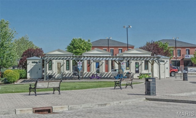 1021 Kilderkin Way, Saint Charles, MO 63301 - view of community with a pergola