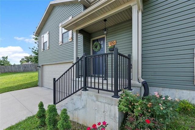 170 Parklane Dr, Cape Girardeau, MO 63701 - entrance to property featuring a garage and driveway