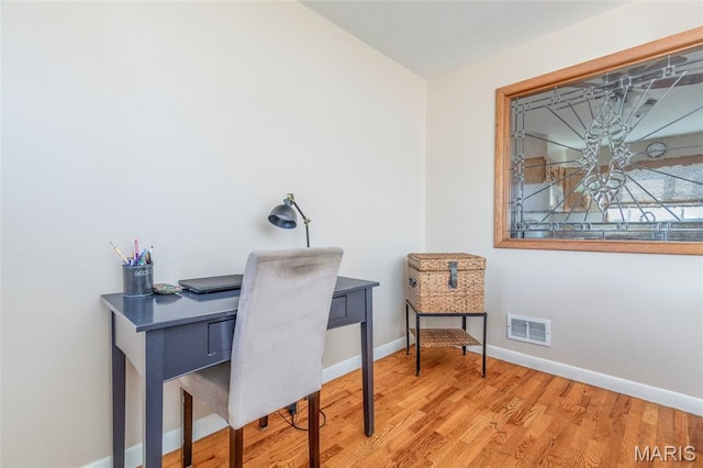 4319 Sinnwell Dr, Saint Louis, MO 63123 - office featuring baseboards and wood finished floors