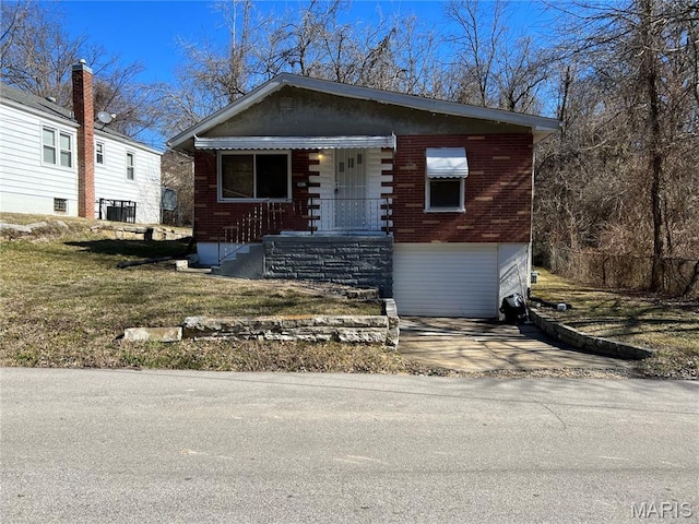10052 Valley Dr, Riverview, MO 63137 - view of front of property featuring brick siding