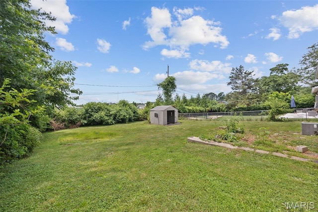1448 Kathleen Dr, Wentzville, MO 63385 - view of yard with a storage shed