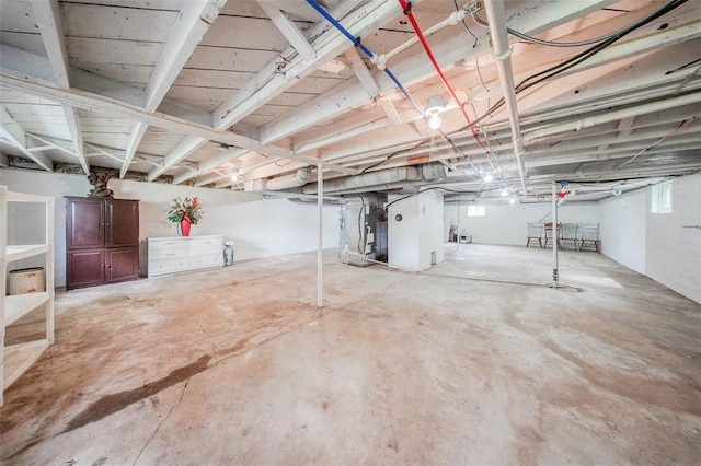 1707 S Mcarthur Ave, Salem, MO 65560 - basement featuring heating unit