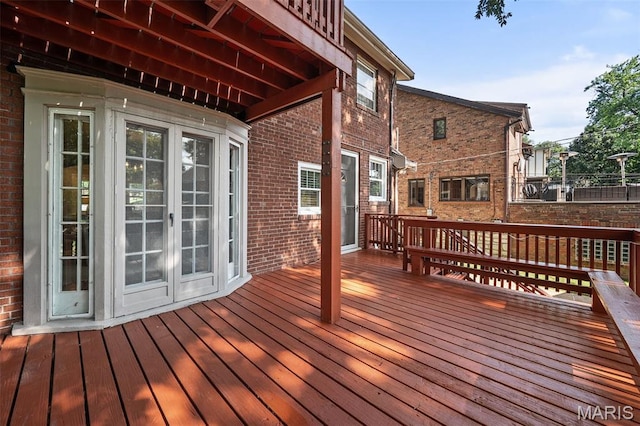 436 W Point Ct, Saint Louis, MO 63130 - view of wooden terrace